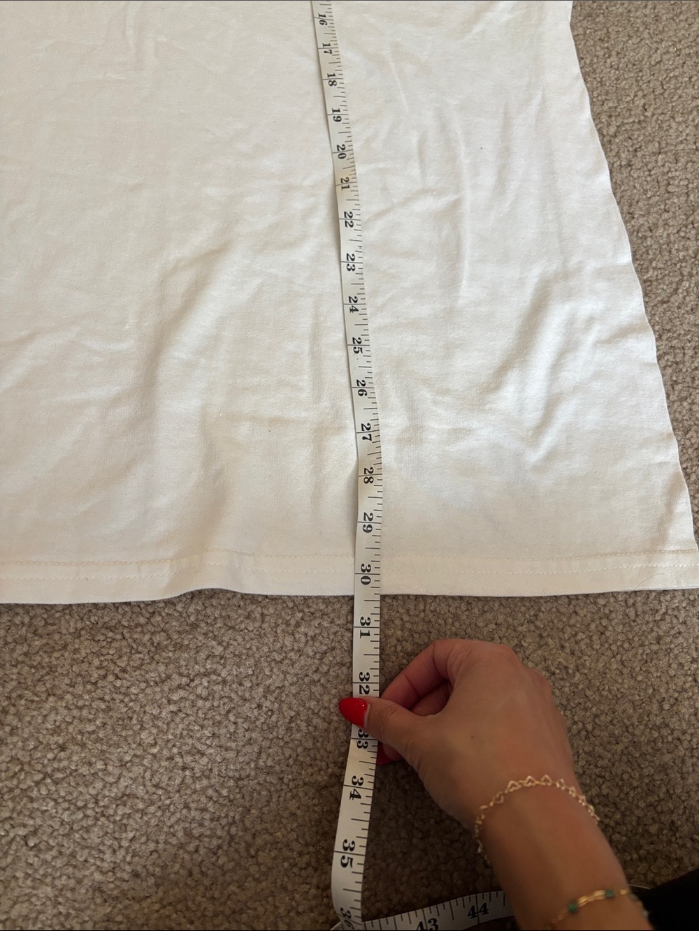 Italia Graphic Tee - White with Red Script size XL - Picture 3 of 4
